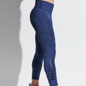Outdoor Voices x Peloton ,Size XS Blue Spacedye Compression 7/8 Leggings